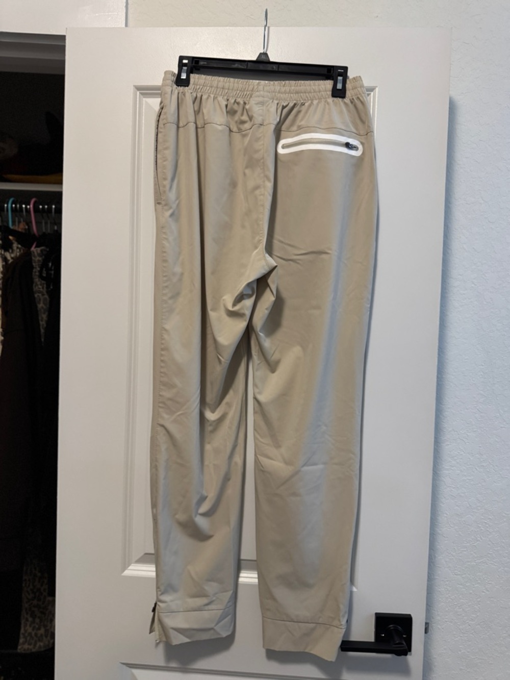 New Balance Tan Track Pants View 4